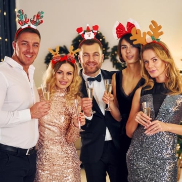 Shop HOVACY Festive Christmas Headbands for All Ages
