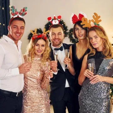 Shop HOVACY Festive Christmas Headbands for All Ages