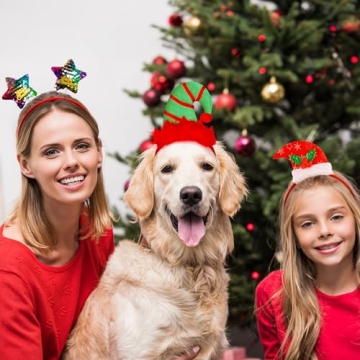 Shop HOVACY Festive Christmas Headbands for All Ages