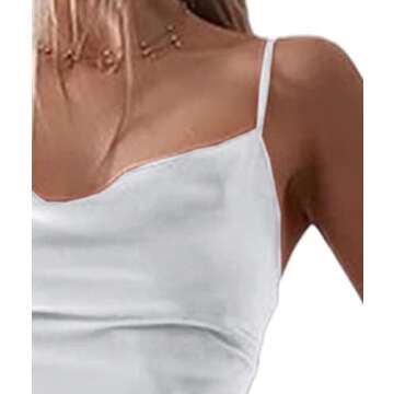 xxxiticat Satin Midi Dress for Evening Parties & Beach