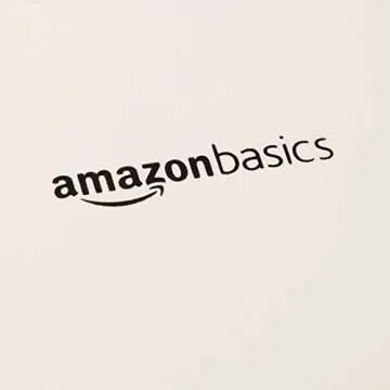 Amazon Basics Bath Tub Neck Pillow with Suction Cups, Waterproof, 3-Panel, Off-white