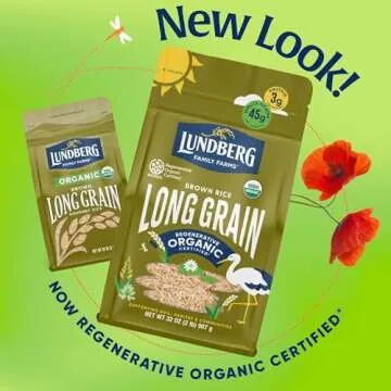 Lundberg Organic Brown Rice Long Grain 32 Ounce Pack