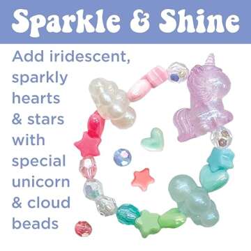 Unicorn Bead Jewelry Jar - DIY Friendship Bracelets for Kids