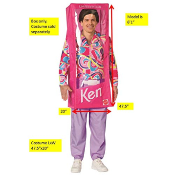 Ken Barbie Box Costume Accessory for Halloween Fun