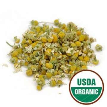 Starwest Botanicals Organic Chamomile Flower Whole - Relaxing Herbal Tea, 4oz