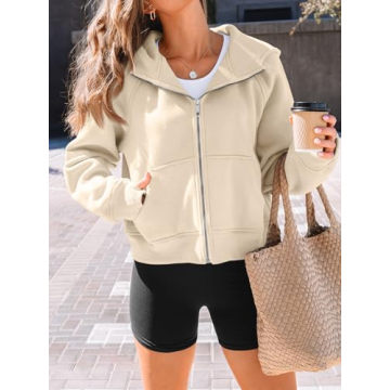 Fleece Zip Up Hoodies for Women: Stylish Oversized Sweatshirts