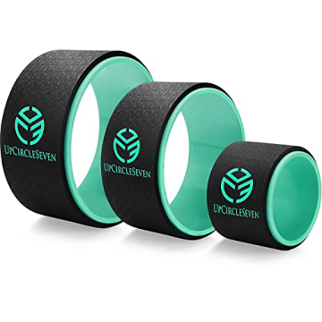 UpCircleSeven Yoga Wheel Set - Ultimate Support for Back Pain Relief & Flexibility