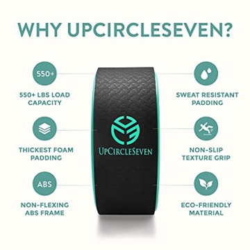 Ultimate UpCircleSeven Yoga Wheel Set for Back Pain Relief