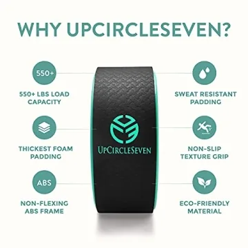 Ultimate UpCircleSeven Yoga Wheel Set for Back Pain Relief