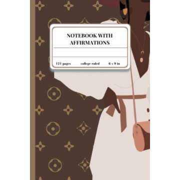 Inspirational Notebook with Affirmations for Daily Motivation
