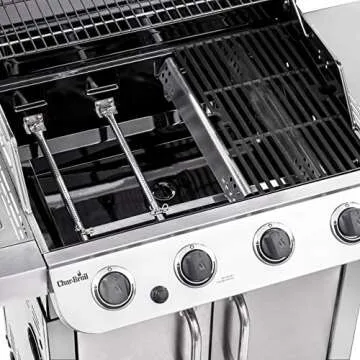 Char-Broil® Performance Series™ Convective 4-Burner with Side Burner Cabinet Propane Gas Stainless Steel Grill - 463375919