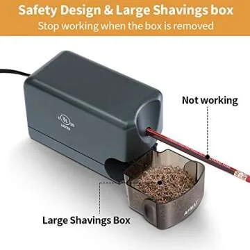 AFMAT Electric Pencil Sharpener - Fast & Reliable Performance