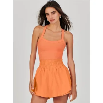 ANRABESS Women's Athletic Romper Summer Tennis Dress