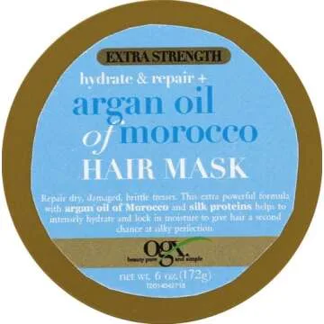 OGX Extra Strength Hydrate Repair + Argan Oil of Morocco Hair Mask Deep Moisturizing Conditioning Tr...