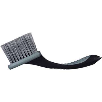 Amazon Basics Short Handle Wheel Brush for Car Cleaning