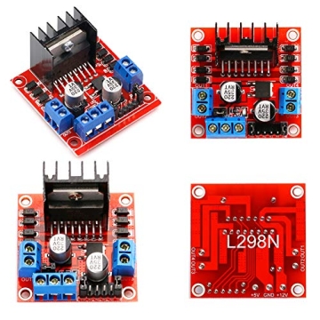 L298N Motor Drive Controller Board for Robotics