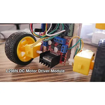 L298N Motor Drive Controller Board for Robotics