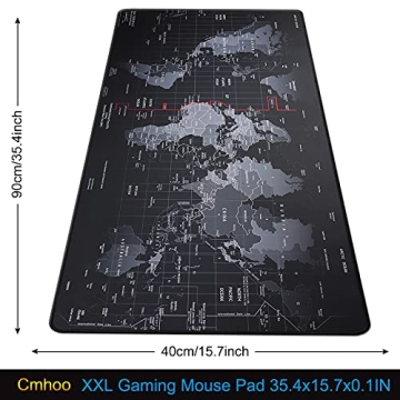 Cmhoo XXL Mouse Pad for Ultimate Comfort & Precision