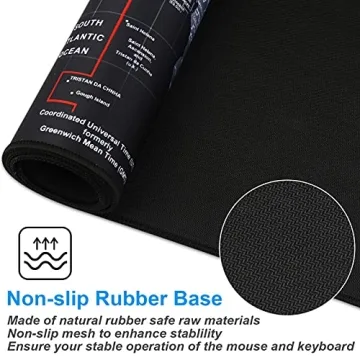 Cmhoo XXL Mouse Pad for Ultimate Comfort & Precision