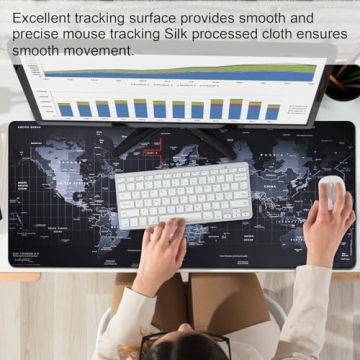 Cmhoo XXL Mouse Pad for Ultimate Comfort & Precision