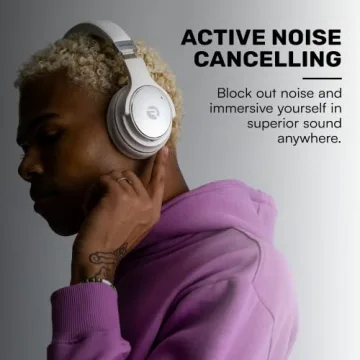 Raycon Bluetooth Over-Ear Headphones with ANC