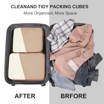CLUCI Compression Packing Cubes for Travel Organization