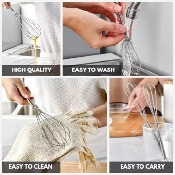 Chandler Balloon Whisk Set | Stainless Steel Kitchen Whisks