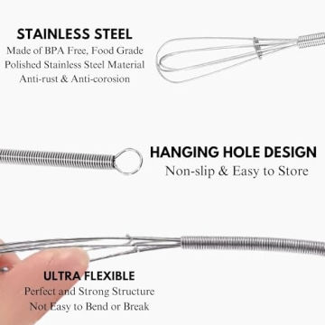 Chandler Balloon Whisk Set | Stainless Steel Kitchen Whisks