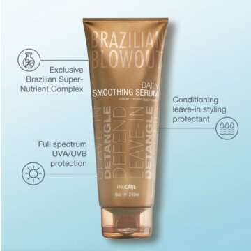 Top Brazilian Blowout Daily Smoothing Serum - Control Frizz