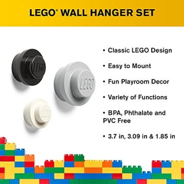 LEGO Wall Hanger Set - Fun & Functional Room Decor