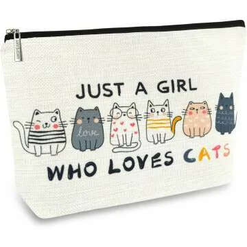 Cute Cat Makeup Bags - Perfect Gifts for Cat Lovers