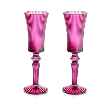 Elegant HolaJia Champagne Flutes for Celebrations