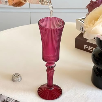 Elegant HolaJia Champagne Flutes for Celebrations