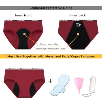 Nalwort Period Underwear - Comfort & Leak Proof Protection