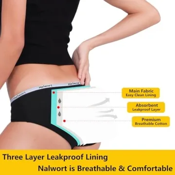 Nalwort Period Underwear - Comfort & Leak Proof Protection