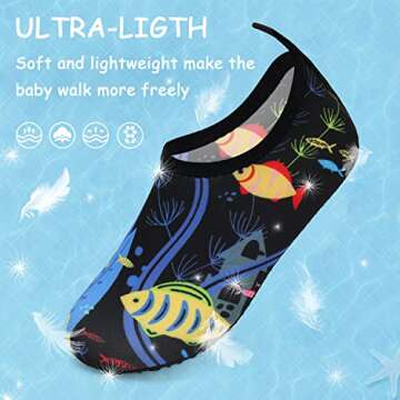 Kids Aqua Water Shoes for Beach & Outdoor Fun