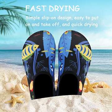 Kids Aqua Water Shoes for Beach & Outdoor Fun