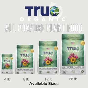 True Organic All Purpose Liquid Plant Food Fertilizer 16oz