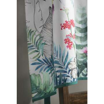 Adjustable Cotton Apron with Center Pocket - 27.5"x31.5"