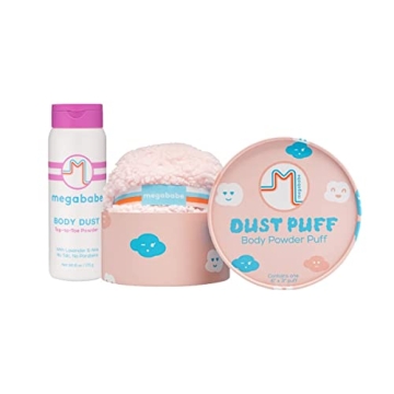 Megababe Sweat Absorbing Bundle - Body Dust & Puff