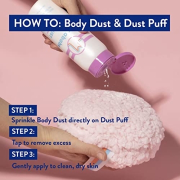 Megababe Sweat Absorbing Bundle - Body Dust & Puff