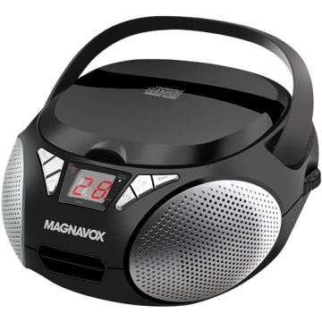 Magnavox MD6924 Portable CD Boombox with AM/FM Radio