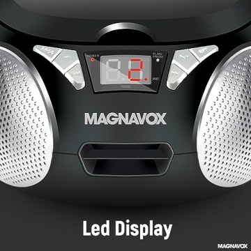 Magnavox MD6924 Portable CD Boombox with AM/FM Radio