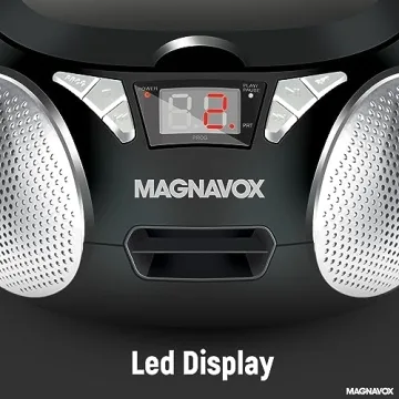 Magnavox MD6924 Portable CD Boombox with AM/FM Radio