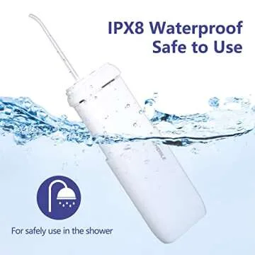 Portable Water Flosser for Travel & Home Dental Care