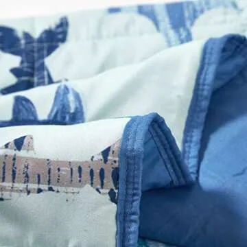 Heritage Club Blue Shark Weighted Blanket for Kids