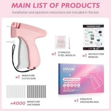 Stitch Gun for Clothes - Quick Repairs & Tagging Tool