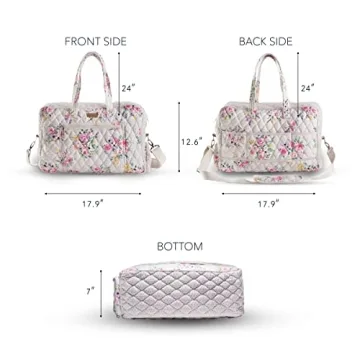 Maison d' Hermine Weekend Bag | Stylish & Functional Travel Duffel