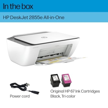 HP DeskJet 2855e Printer with 3 Months Ink Included