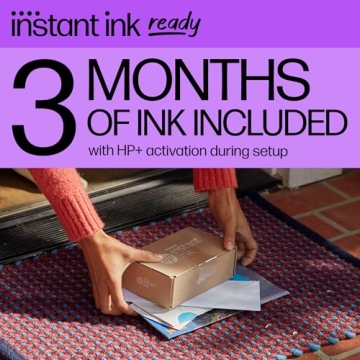 HP DeskJet 2855e Printer with 3 Months Ink Included